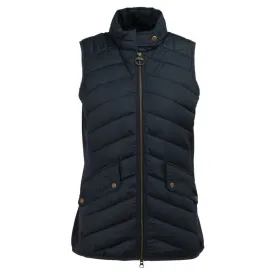 Barbour Stretch Cavalry Ladies Gilet - Dark Navy/Dark Navy Marl