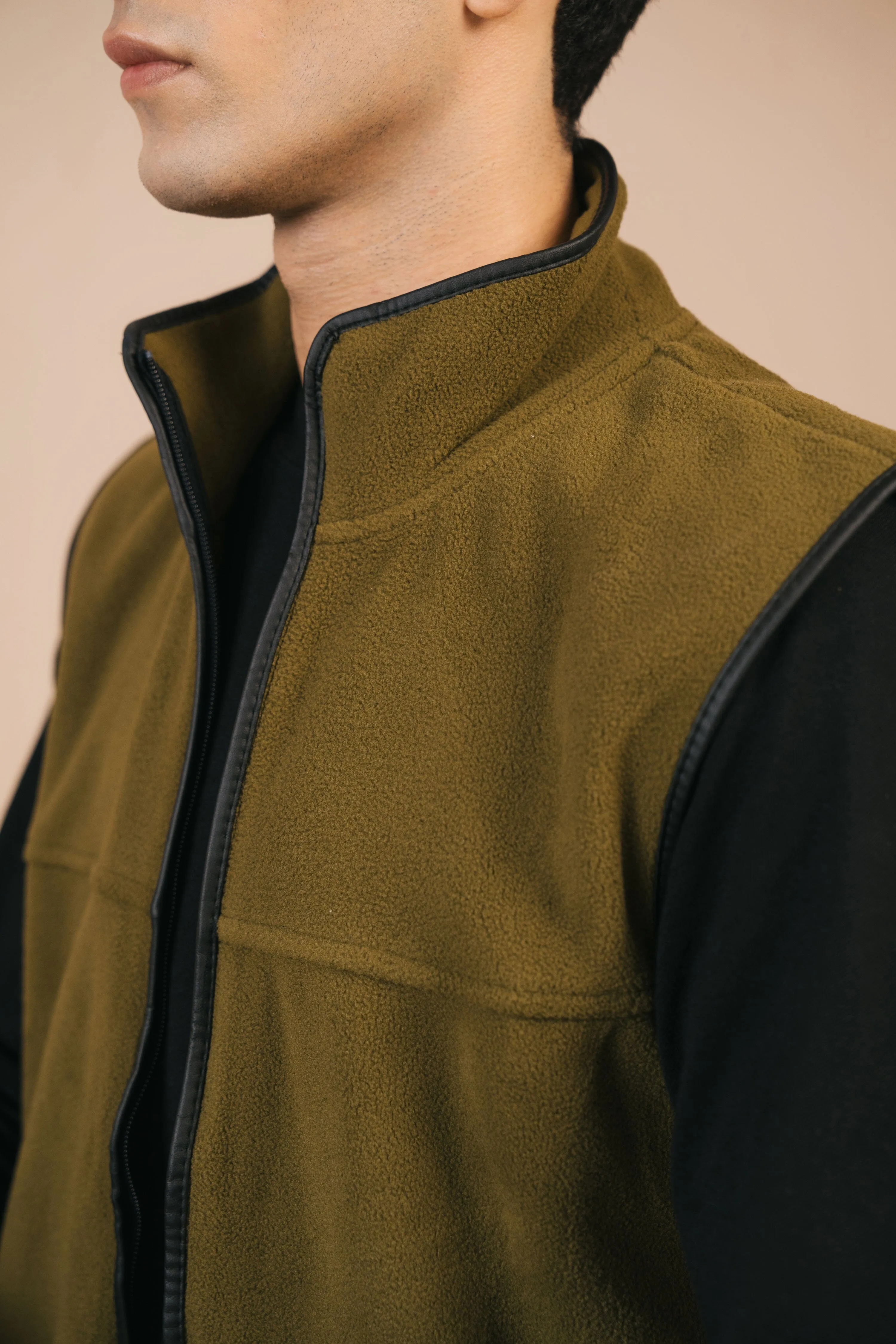 Premium Equestrian Men's Polar Fleece Body Warmer Gilet